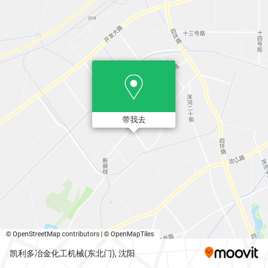 凯利多冶金化工机械(东北门)地图
