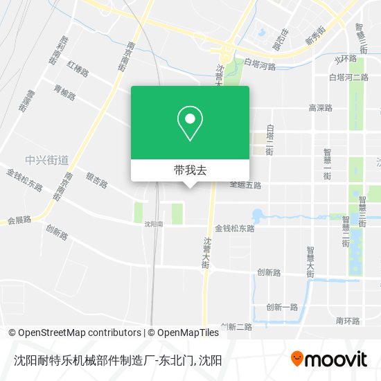 沈阳耐特乐机械部件制造厂-东北门地图