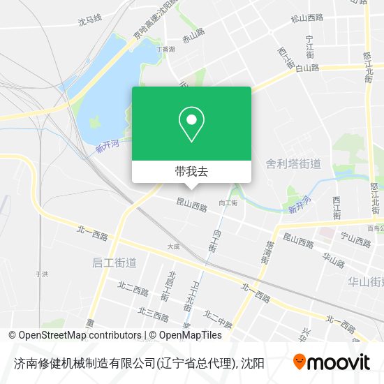 济南修健机械制造有限公司(辽宁省总代理)地图