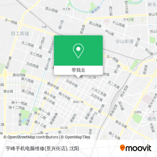 宇峰手机电脑维修(景兴街店)地图