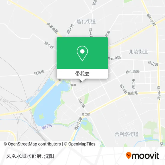 凤凰水城水郡府地图