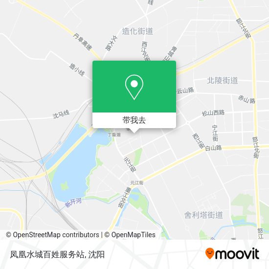 凤凰水城百姓服务站地图