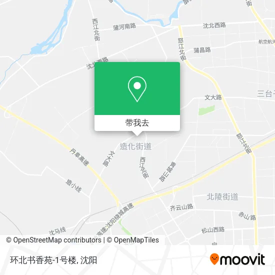 环北书香苑-1号楼地图