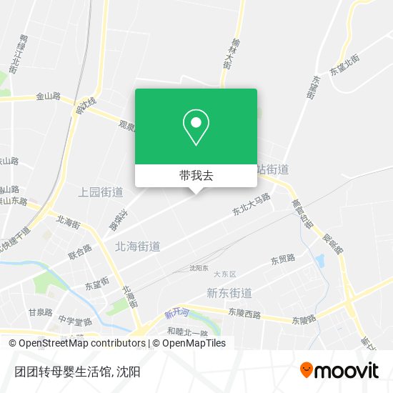 团团转母婴生活馆地图