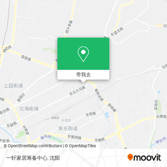 一轩家居筹备中心地图