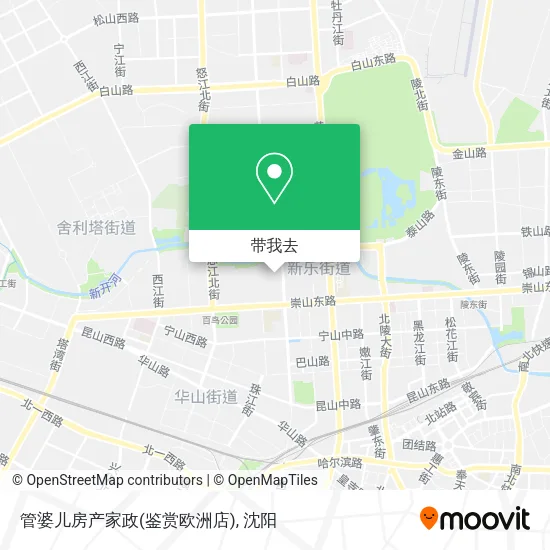 管婆儿房产家政(鉴赏欧洲店)地图