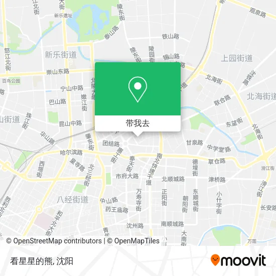 看星星的熊地图