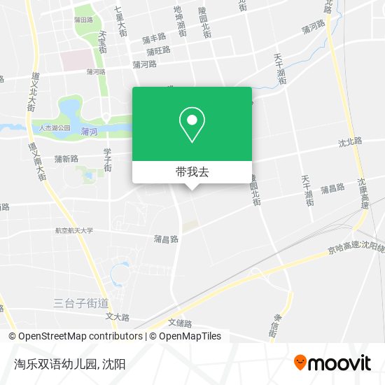 淘乐双语幼儿园地图