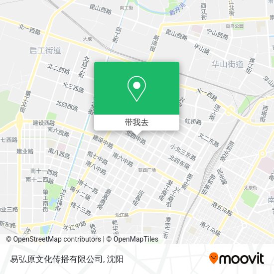 易弘原文化传播有限公司地图
