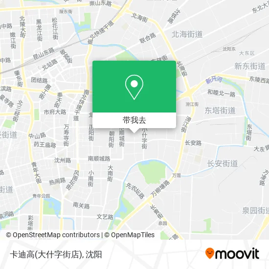 卡迪高(大什字街店)地图