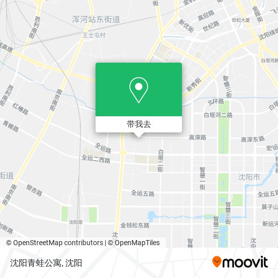 沈阳青蛙公寓地图