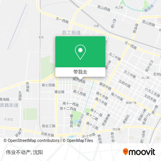 伟业不动产地图