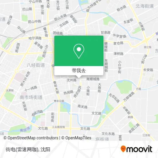 街电(雷速网咖)地图