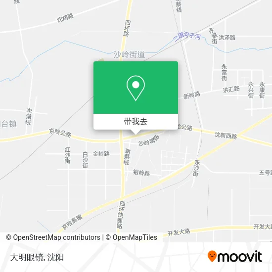 大明眼镜地图