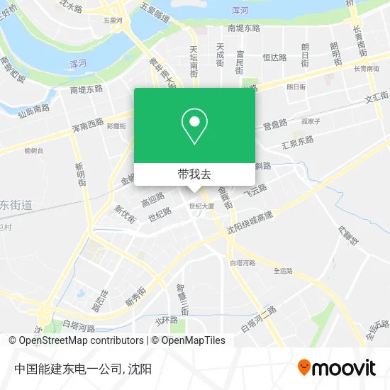 中国能建东电一公司地图