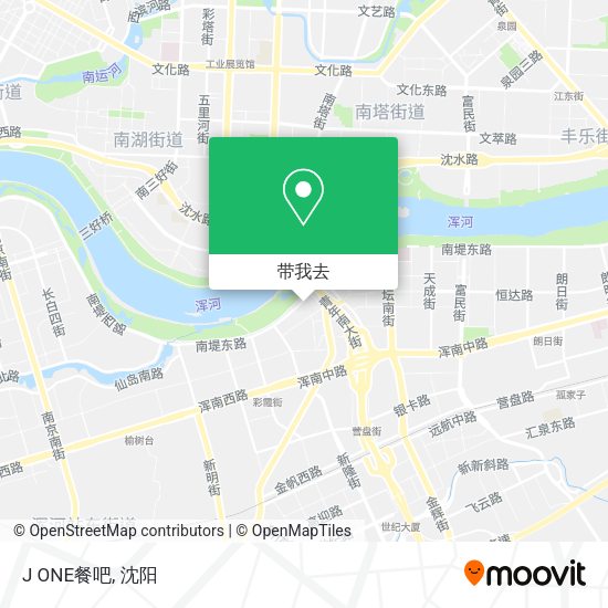 J ONE餐吧地图