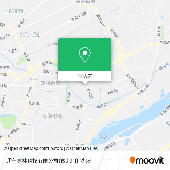 辽宁奥林科技有限公司(西北门)地图