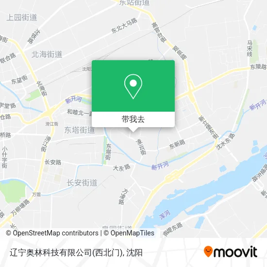辽宁奥林科技有限公司(西北门)地图