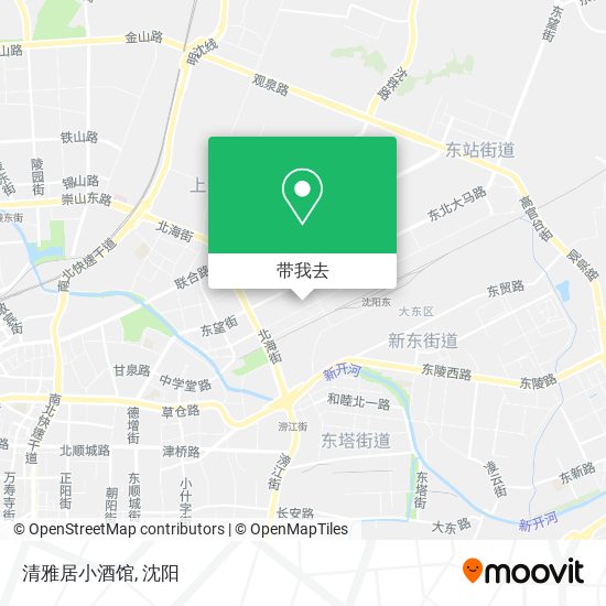 清雅居小酒馆地图