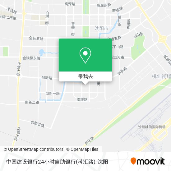 中国建设银行24小时自助银行(科汇路)地图