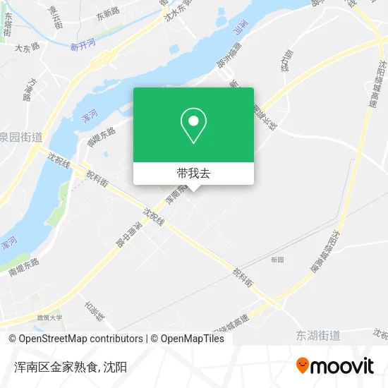 浑南区金家熟食地图