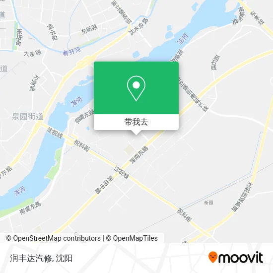 润丰达汽修地图