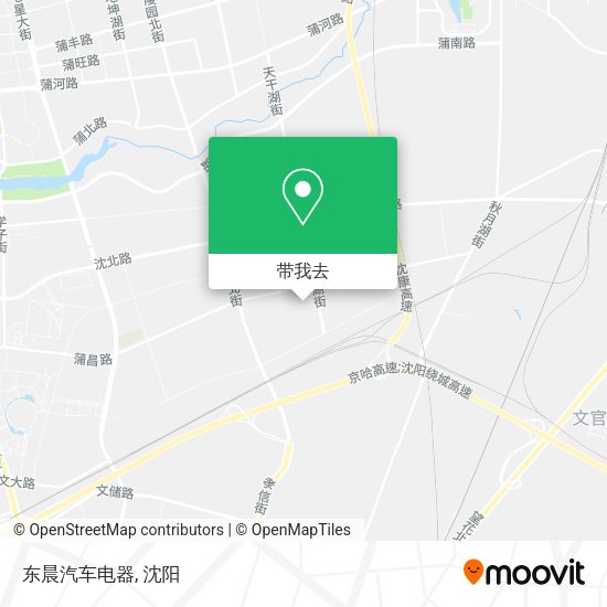 东晨汽车电器地图