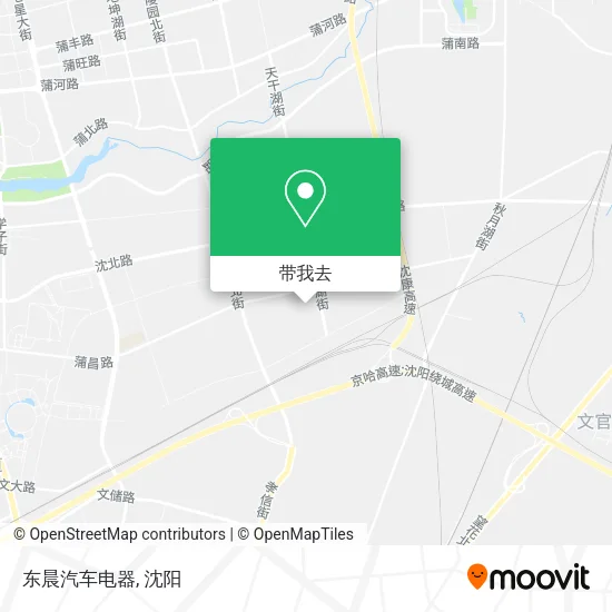 东晨汽车电器地图