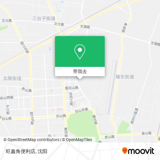 旺鑫角便利店地图