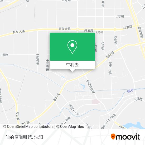 仙的店咖啡馆地图