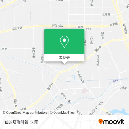 仙的店咖啡馆地图