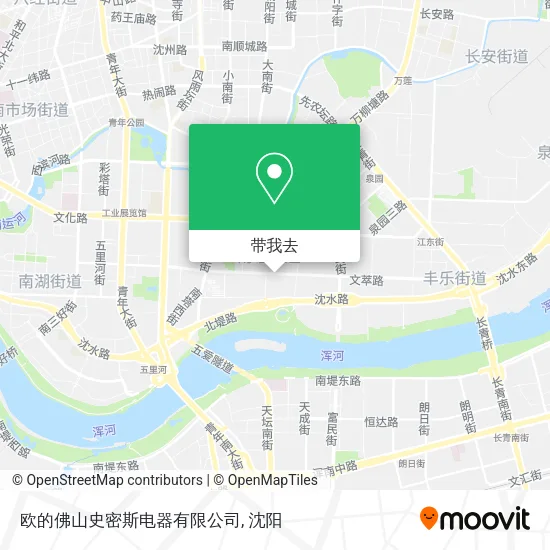 欧的佛山史密斯电器有限公司地图