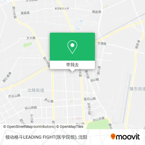 领动格斗LEADING FIGHT(医学院馆)地图