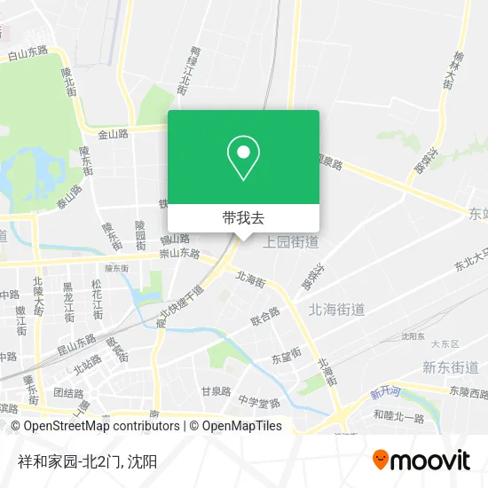 祥和家园-北2门地图