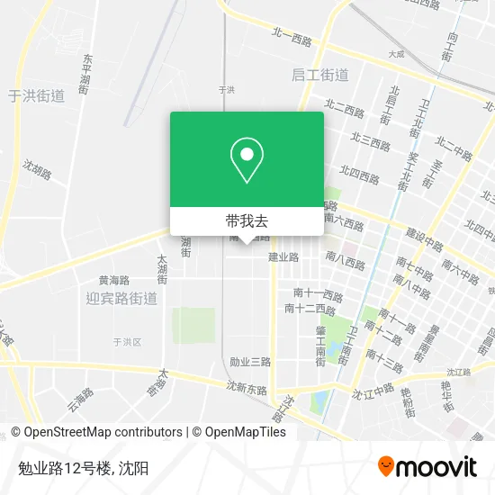 勉业路12号楼地图