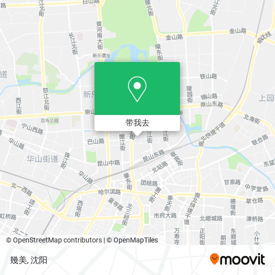 幾美地图