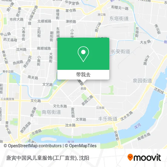 唐寅中国风儿童服饰(工厂直营)地图
