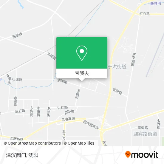 津滨阀门地图