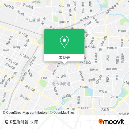 迎滨里咖啡馆地图