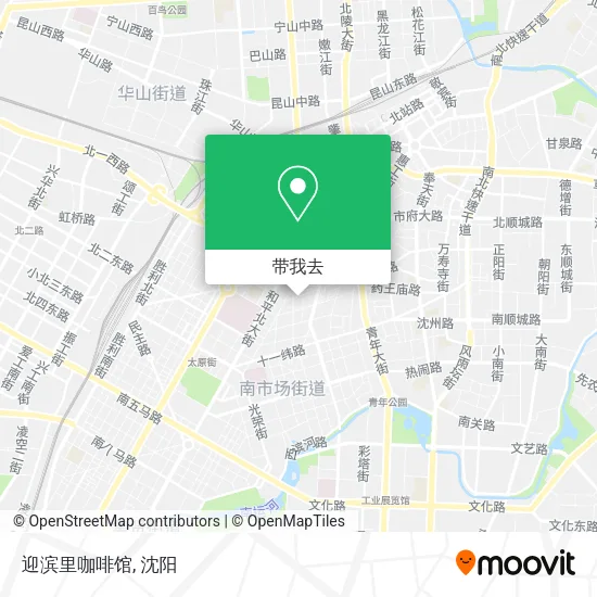 迎滨里咖啡馆地图