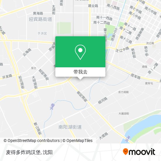 麦得多炸鸡汉堡地图