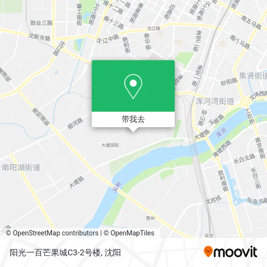 阳光一百芒果城C3-2号楼地图