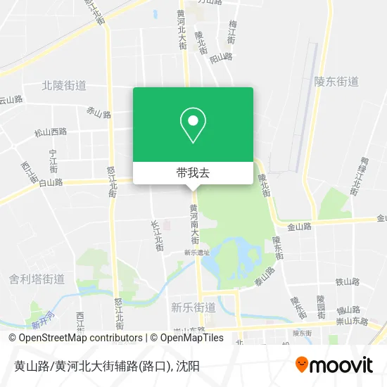 黄山路/黄河北大街辅路(路口)地图
