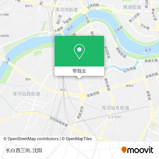 长白西三街地图