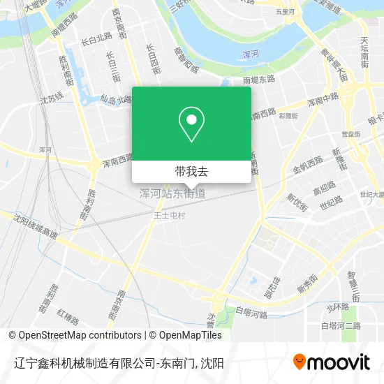 辽宁鑫科机械制造有限公司-东南门地图