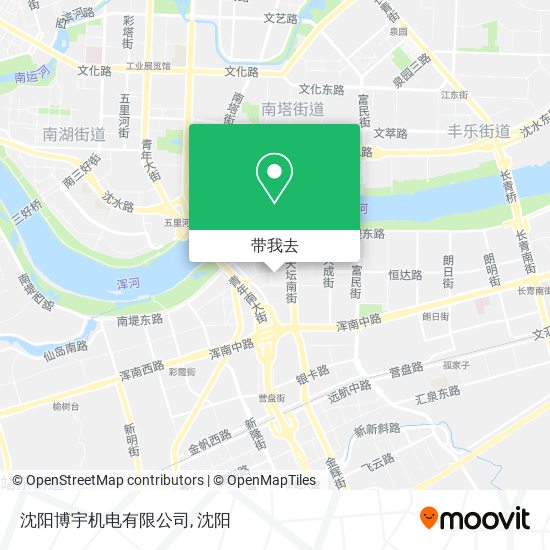 沈阳博宇机电有限公司地图