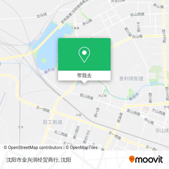 沈阳市金兴润经贸商行地图