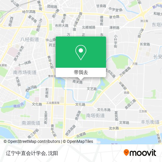 辽宁中直会计学会地图