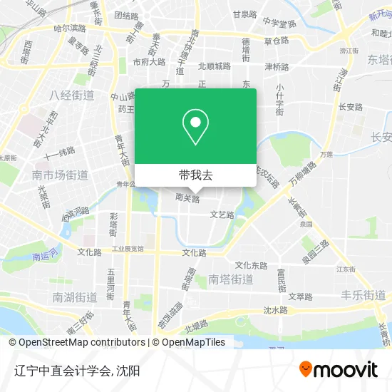 辽宁中直会计学会地图