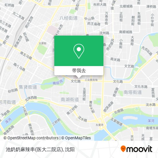 池奶奶麻辣串(医大二院店)地图